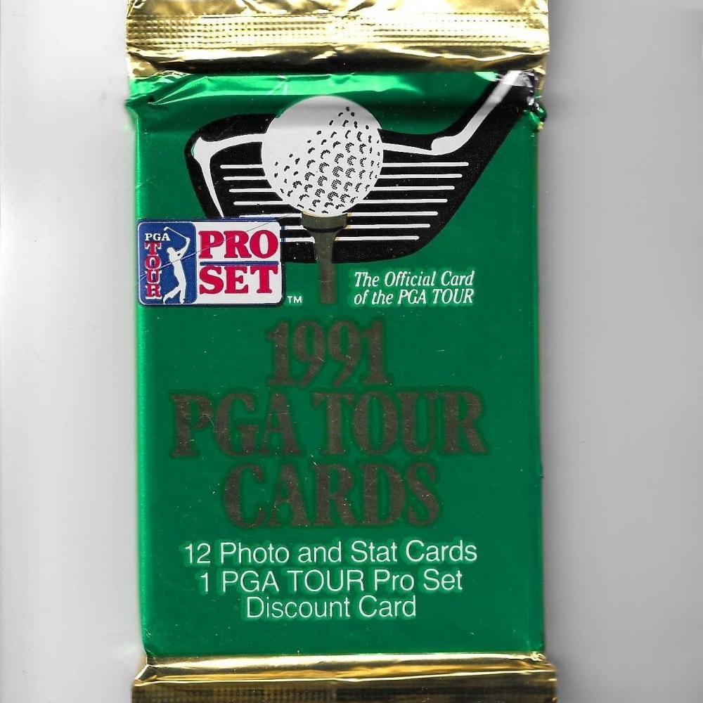 1991 PGA Tour Cards Pack
